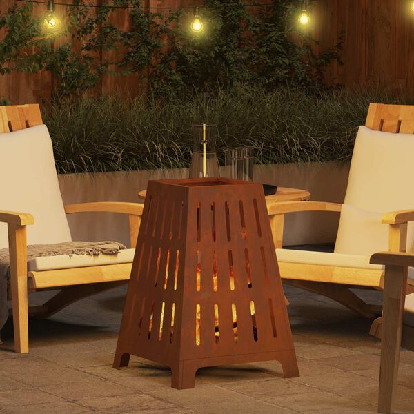 vidaXL Laužavietė Ruda 50 x 50 x 70 cm