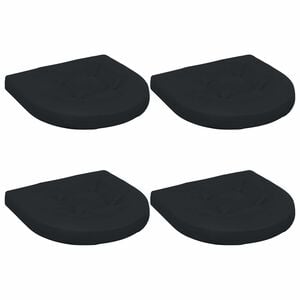 vidaXL 4 dalių sėdynės pagalvėlės 4 vnt. 100% poliesteris
