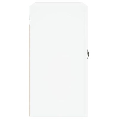 vidaXL Sieninė spintelė, baltos spalvos, 60x31x60cm, apdirbta mediena
