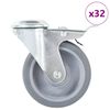 vidaXL Ratukai, 32vnt., 100mm, pasukami, varžtu tvirtinami