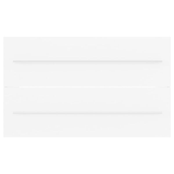 vidaXL Spintelė praustuvui, baltos spalvos, 80x38,5x48cm, mediena