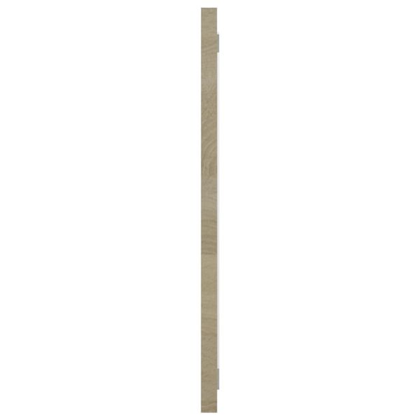 vidaXL Vonios kambario veidrodis, ąžuolo spalvos, 90x1,5x37cm, MDP