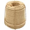vidaXL Virvė, 50m, 100% sizalis, 12mm