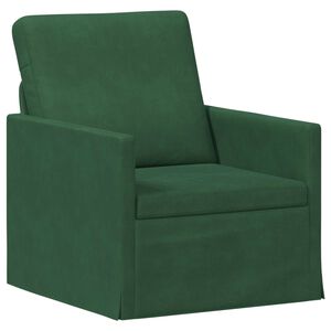 vidaXL Viena sofa Džiunglių žalia 70 x 81 x 82 cm Kordūrinis audinys