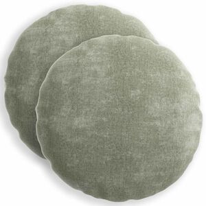 vidaXL Pagalvėlės užvalkalas 2 vnt. HEERLEN Žalia &Oslash; 40 cm