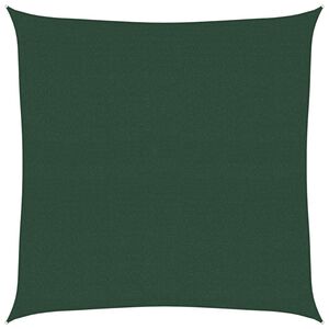 vidaXL Uždanga nuo saulės, tamsiai žalia, 4,5x4,5m, HDPE, 160g/m&sup2;