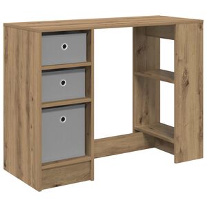 vidaXL Stalas Amatininkų ąžuolas 100 x 40 x 75 cm Apdirbta mediena