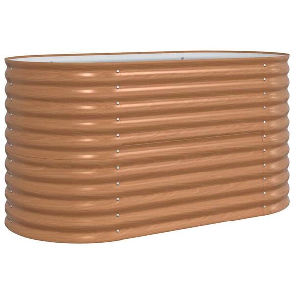 vidaXL Pakelta lova Ruda 160 x 80 x 81 cm Plienas