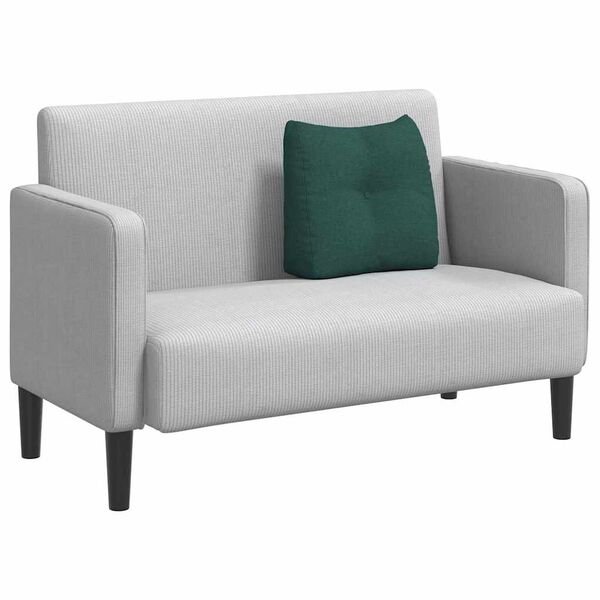 vidaXL Apsaugos Pagalvė Tamsiai žalia 45 x 24 x 50 cm audinys