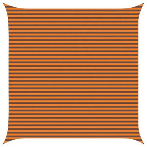 vidaXL Saulės burė Oranžinė ir ruda 5 x 5 m 100% poliesteris Oksfordas