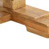 vidaXL Valgomojo stalas, 180x90x76 cm, mango medienos masyvas