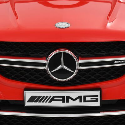 vidaXL Vaikiškas automobilis Mercedes Benz GLE63S, raudonas, plastikas