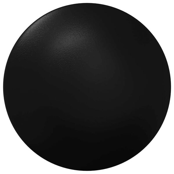 vidaXL Futbolo Lentelės Kra&scaron;tiniai Dangteliai 10 pcs Juoda