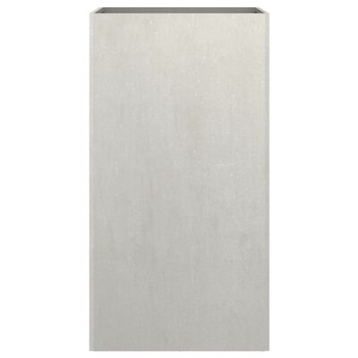 vidaXL Lovelis, sidabrinės spalvos, 42x38x75cm, nerūdijantis plienas