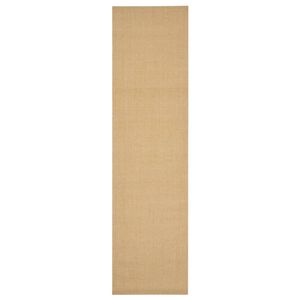 vidaXL Kilimas, 66x250cm, natūralus sizalis