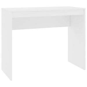 vidaXL Ra&scaron;omasis stalas, baltos spalvos, 90x40x72cm, apdirbta mediena