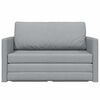 vidaXL Sofa lova 110cm &Scaron;viesiai pilka audinys
