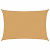 vidaXL Burė nuo saulės, smėlio, 2x2,5m, HDPE, 160g/m&sup2;, stačiakampė
