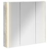 vidaXL Vonios veidrodžio spinta Betono pilka 73.5 x 15.5 x 70 cm