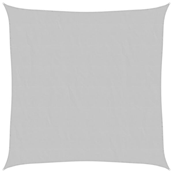 vidaXL Burė nuo saulės, pilka, 2x2m, 100% oksfordo poliesteris