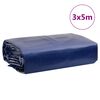 vidaXL Tentas, mėlynos spalvos, 3x5m, 650g/m&sup2;