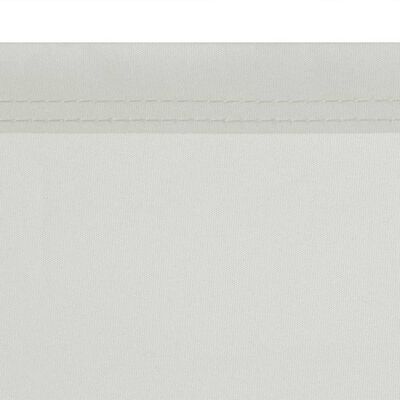 vidaXL Suskleidžiama Šoninė Pertvara, 180 x 600 cm, Kreminės Spalvos