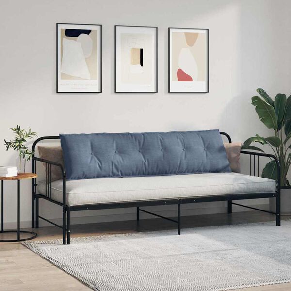 vidaXL Apsaugos Pagalvė Mėlyna 180 x 50 cm Kordūrinis audinys