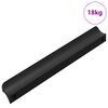 vidaXL Rankena 973 vnt. Juoda 106 x 7,4 x 15,5 mm Aliuminis