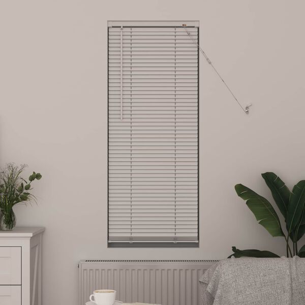 vidaXL Venecijos žaliuzės Reguliuojamas Baltas 150 x 40 cm PVC