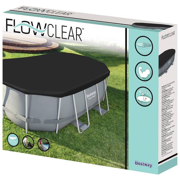 Bestway Flowclear Baseino uždangalas, 418x230cm