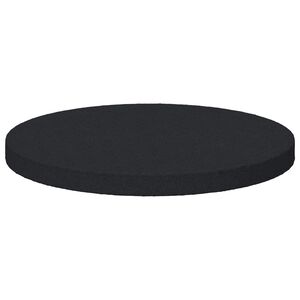 vidaXL Baldų kojų pagalvėlės 2 vnt. Juoda &Oslash; 30 x 2 mm EVA