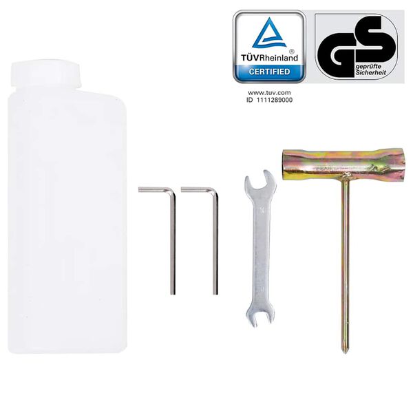 vidaXL Lapų pūstuvas, kuprinė, 900 m&sup3;/h 42,7 cc