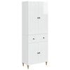 vidaXL Spintelė 2 pcs 66 x 34,5 x 90 cm Apdirbta mediena