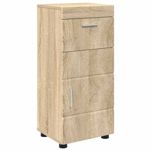 vidaXL Vonios spintos komplektas TULUM Sonoma ąžuolas Apdirbta mediena