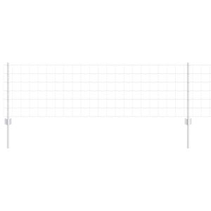 vidaXL Euro tvoros su stulpu 10 x 0,6 m Galvanizuotas plienas
