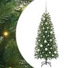vidaXL Dirbtinė Kalėdų eglutė Žalia 120 cm PE ir PVC