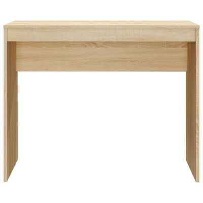 vidaXL Rašomasis stalas, sonoma ąžuolo, 90x40x72cm, apdirbta mediena