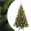 vidaXL Dirbtinė kalėdinė eglutė su rutuliuku 180 cm 300 LED