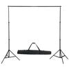 vidaXL Fotostudijos rinkinys su šviestuvais, fonu ir reflektoriumi