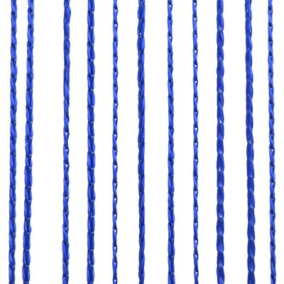 vidaXL Virvelinės užuolaidos, 2vnt., 100x250cm, mėlynos spalvos