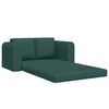 vidaXL Sofa lova Tamsiai žalia 148 x 71 x 83 cm audinys