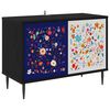vidaXL Televizoriaus spintelė MAINZ 69 x 33 x 50,5 cm Juodojo ąžuolo