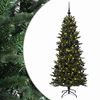 vidaXL Dirbtinė kalėdinė eglutė su rutuliuku 180 cm 300 LED