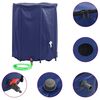 vidaXL Vandens talpa su čiaupu, sulankstoma, 1250l, PVC