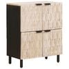 vidaXL Kabalas Baltos skalbimo apdaila 60 x 33 x 75 cm
