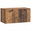 vidaXL Sieninė TV spintelė Sendintos medienos 59,5 x 31 x 30 cm