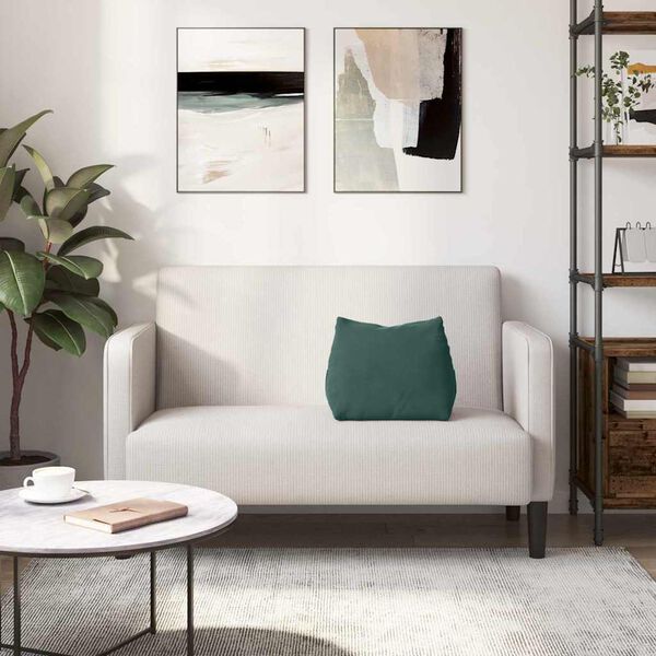 vidaXL Apsaugos Pagalvė Tamsiai žalia 45 x 20 x 35 cm