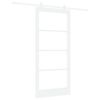vidaXL Slankios durys ORKDAL Balta 93 x 202 cm