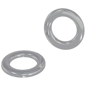 vidaXL Plovimo įrankiai 2 vnt. Sidabro 10 x 10 x 0,8 mm Geležis