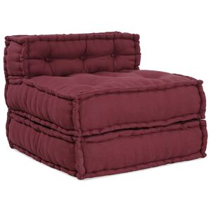 vidaXL Modulinė sofa, ka&scaron;toninės spalvos, 70x70x54 cm, audinys